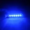 Luz LED de advertencia lateral para coche de alta venta, 6 luces, ultrafina, 12-24V, luz de trabajo, luz diurna, siempre encendida, intermitente