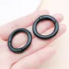 Anillo de Apertura de Resorte de 20-35 mm, Llavero de Anillo de Resorte Universal Redondo, Accesorios para Joyería DIY al por Mayor