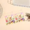 Bolsas OPP Impresas a Cuadros de Colores para Productos Nuevos Transfronterizos Bolsas Autoadhesivas para Empaque de Dulces de Conejitos de Pascua