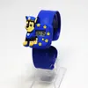 Reloj de Juguete para Niños Reloj Digital Pulsera de Presión Niño Pequeño Niña Bebé Súper Lindo Dibujos Animados Gelatina Reloj de Golpeo Dropshipping