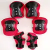 Equipo de Protección Deportiva para Niños 6 Piezas Set Patineta Bicicleta Bicicleta de Equilibrio Patinaje Rodilleras y Coderas de Mariposa