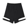 Calle Principal Primavera Nuevo Estilo Coreano Ropa de Baile Jazz Traje Bouncy Top de Cintura Alta para Mujer Shorts de Baile Conjunto Moderno de Dos Piezas