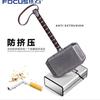 20 magnético aluminio estuche para cigarrillos de humo grueso publicidad estuche para cigarrillos transfronterizo metal regalo a prueba de presión transfronterizo fábrica directo mayoreo