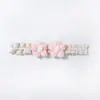 Diadema Elástica de Encaje Nuevo Estilo Europeo y Americano para Bebé con Flores Lindas, Pañuelo para la Cabeza Infantil, Accesorio Fino y Suave para el Cabello de Bebé para Todas las Estaciones