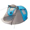 Procesamiento y Personalización de Tienda con Forma de Barco, Protección Solar, Ligera Portátil para Playa Marina Tienda Totalmente Automática de Apertura Rápida para 1-2 Personas