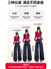 Jeans de Outono/Inverno 2026 Novo Estilo Coreano Vintage Tamanho Grande Solto Perna Larga Cintura Alta Emagrecedor Perna Reta A14084