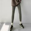 Leggings de piel de tiburón para primavera y otoño, pantalones de yoga que levantan la cadera y el vientre, pantalones de mujer de cintura alta ajustados de nueve puntos para uso exterior de Barbie