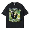 [Transfronterizo 230g] Camiseta Divertida Cerebro Podrido Italiano Tralalero Tralala Tung Tu