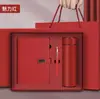 Set de Regalo Caja de Regalo Termo para Cuaderno de Negocios A5 de Gama Alta Cuaderno de Oficina con Logo Personalizado Regalo para Reunión Anual Corporativa