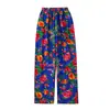 Chaleco de tela de flores grandes del noreste chaleco traje escénico nacional actuación en dúo ropa divertida de juegos de moda en internet