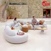 Juego de Sofá de Ocio para Exteriores Patio Villa Hotel B&B Terraza Paisaje Muebles de Exterior Combinación Modular