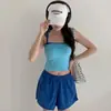 Nuevo Traje de Baño de Dos Piezas Dividido de Verano para Mujer, Correas de Hombro Dulces con Lazo, Conjunto de Tres Piezas de Color Contrastante, Traje de Baño para Vacaciones de Ocio en la Isla para Mujer