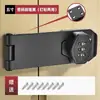 Placa de Fechadura com Senha de Três Dígitos Sem Furo Mecânica com Fivela Giratória Senha Lockers Placa de Fechadura com Senha Externa em Liga de Zinco