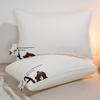 Almohada infantil de algodón Clase A Oso algodón adulto soya algodón puro algodón no fluorescente A + oso Hotel almohada baja núcleo de almohada