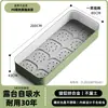 Maceta de aluminio aleación maceta de flores caja de plantación de metal patio exterior balcón un metro huerto maceta rectangular hierba de junco