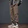 Pantalones Casuales para Hombre Otoño Sueltos Deportivos Ropa de Trabajo Pantalones Marca de Moda Estilo Americano Pierna Recta Pantalones Haren Pantalones Rectos