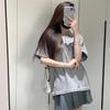 Polo de Manga Corta para Mujer Tb Solapa Nuevo Verano Casual Versátil Cinta Trasera Polo de Manga Corta para Hombre y Mujer