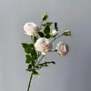 Rosa Artificial Buquê de Rosas Multi-Cabeças Rosa Chá Flor Artificial Decoração Buquê Decoração de Casa