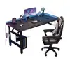 Mesa de computador dobrável, mesa de estudante de mesa, mesa de estudo para quarto de casa, mesa de escritório, mesa de jogos de fibra de carbono para lan house