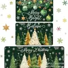 Tapetes de Cozinha de Natal Americanos, Conjunto Americano de Duas Peças de Tapetes Longos para Pés, Tapetes de Entrada, Tapetes Longos para Chão, Tapetes Absorventes para Pés