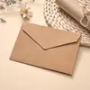 Envelopes com Padrão de Linho, Conjunto de Papel de Carta Espesso, Cartas de Amor Criativas, Estilo Retrô, Convites Simples, Cartões Postais, Convites com Selo de Cera