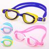 Nuevas gafas de natación Ruihe para niños, marco grande HD, para niños y niñas, silicona natural, impermeables, antivaho, con tamaño ajustable