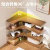 Prateleira de Armazenamento para Mesa, Estante de Canto de Mesa, Prateleira de Armazenamento para Estação de Trabalho, Mesa de Trabalho para Estudante, Estante Simples, Prateleira de Armazenamento para Dormitório