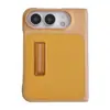 Adecuado para funda de teléfono plegable Apple iPhone Duo, soporte Apple 18 Fold, funda de cuero con patrón de lichi de cobertura total, para ventas transfronterizas