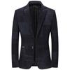 Laishbert Otoño e Invierno Nuevo Cambiador Engrosado Traje Casual para Hombre Estilo Coreano Delgado Pequeño Traje Tendencia Casual Occidental
