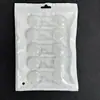Cerradura Larga Transparente Cerradura de Seguridad para Niños Cerradura para Cajón de Bebé Puerta a Prueba de Niños Cerradura de Gabinete Puerta de Refrigerador Venta al por Mayor en Bolsas