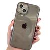 Capa para Celular Space Shell Maçã 16Promax Iphone11/12/13/14 Transparente Macia 15 Furo Fino Anti-Queda
