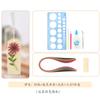 Papel bookmark set ferramenta material Pacote 5mm papel diy coelho bookmark coelho estudante panda