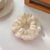 Nuevo Estilo de Gama Alta Cuatro Capas Oversized Plisado Estilo Perezoso Coleta Baja Goma para el Cabello Scrunchie Accesorio para el Cabello