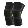 Rodillera deportiva de punto de nailon, protectora para montar, correr, baloncesto, saltar la cuerda, cálida, para rodillas, protección contra el frío, para hombres y mujeres.