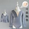 Ropa de Baile de Manga Larga para Niños, Ropa de Práctica para Niñas, Bodys de Otoño e Invierno, Ropa de Baile Danza China, Ropa de Baile para Niños