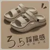Sandalias de verano sencillas y elegantes para hombre, modelo nuevo para uso en exteriores, adecuadas para conductores, antideslizantes, de doble uso para playa, arroyo y actividades acuáticas