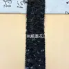 Borda de Renda com Lantejoulas em Formato de Escama de Peixe, Decoração para Fantasia de Dança, Fita com Contas, Acessórios DIY para Chapéu e Bolsa, Atacado em Estoque