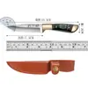 Venta Directa al Por Mayor en Stock del Fabricante Acero Inoxidable Conveniente Cuchillo Pequeño Mongol, Cuchillo para Cortar Carne, Cuchillo Utilitario Afilado Multifuncional