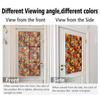 Bl379 Decoración de Ventana de Calavera Fantasma Cabeza de Calabaza de Halloween Transfronterizo Pvc Sin Pegamento Decoración Festiva Adhesivo para Vidrio