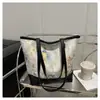 Bolsa Transversal Estrangeira de Comércio Exterior, Bolsa de Mão Grande com Cores Contrastantes da Moda, Bolsa de Ombro/Axila Estilo Étnico