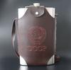 Petaca de acero inoxidable Rusa portátil de metal para licor 7 oz3 kg 64 oz 5kg 2 letras