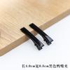 Accesorio para el cabello con pinza negra, hecho a mano, para tocado, con forma de pico de pato, pinza lateral, horquilla, lazo, etc.