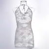 Lencería Nocturna Encantadora Morado Pura Tentación Camisón Sexy Encaje Tentación Pijamas Fáciles de Quitar Uniforme para Pecho Pequeño 8169