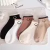 Calcetines bajos nuevos de primavera y verano para hombre y mujer, calcetines blancos para dama, calcetines verdes con flores pequeñas, calcetines de malla explosivos, calcetines Zhuji