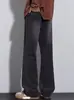 Marca de Moda Tendencia Estilo Hong Kong Jeans para Hombre Pantalones de Pierna Recta Sueltos Pierna Ancha Versátiles Tendencia Retro Casual Adelgazantes Pantalones Largos Ropa para Hombre