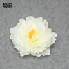 Cabeça de Flor de Peônia Estilo Y com Miolo de 11 Camadas, Flor de Seda Simulada, Acessório de Cabelo Estilo Antigo, Material DIY Feito à Mão, Flor Artificial Realista e de Alta Qualidade