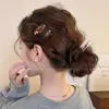 Grampo de Franja com Temperamento Único para Mulheres Simples Flor Atmosfera Grampo de Cabelo 2026 Novo Doce Cool Alto Valor Presilha de Cabelo Adorno de Cabeça