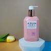 Botella de Loción Corporal para Cuidado de la Piel de Fábrica material de empaque pet 250ml cosmético con dispensador de presión botella de plástico para loción corporal