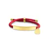 Pulsera Personalizada con Logo de Publicidad Transfronteriza, Pulsera Trenzada de Acero de Titanio Grabado con Corazón Diagonal Multicolor para Regalo Navideño