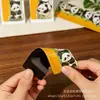 Marcador Magnético Panda Apilado Regla Estudiante Lindo Regla Recta Infantil Inspiradora Cultural y Creativa Regla Magnética Pequeño Regalo